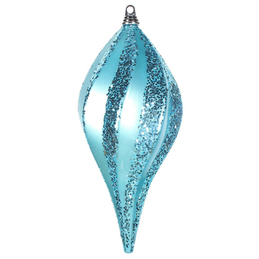 Vickerman M132512 Drop Ornament Swirl Drop Ornament