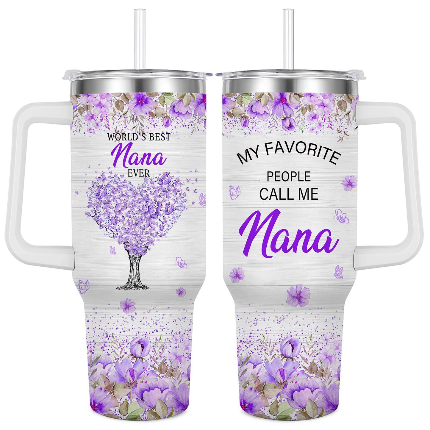 Best Nan Ornament - Best Nan Christmas Ornament -Best Nan in The History of Forever Ornament - Family Ornament - Gift for Nan - Nan Ornament Printed on Both Sides