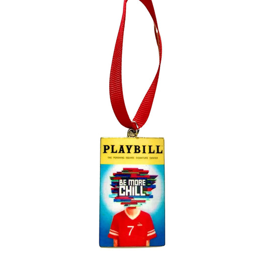 Be More Chill, Be More Chill Ornament, Broadway, Broadway Ornament, Playbill, Playbill Ornament (Ornament)