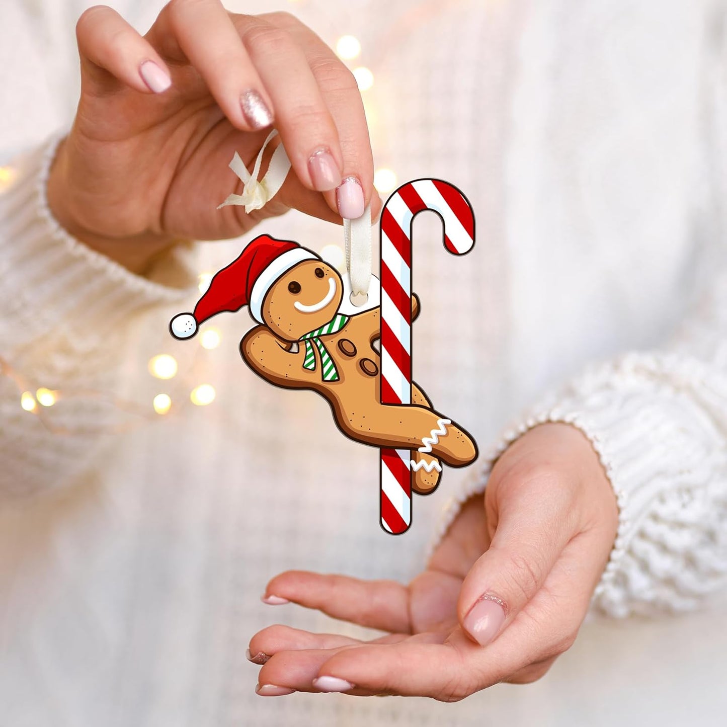 Funny Ornaments for Christmas Tree - Funny Ornaments - Gingerbread Ornament - Acrylic Ornament