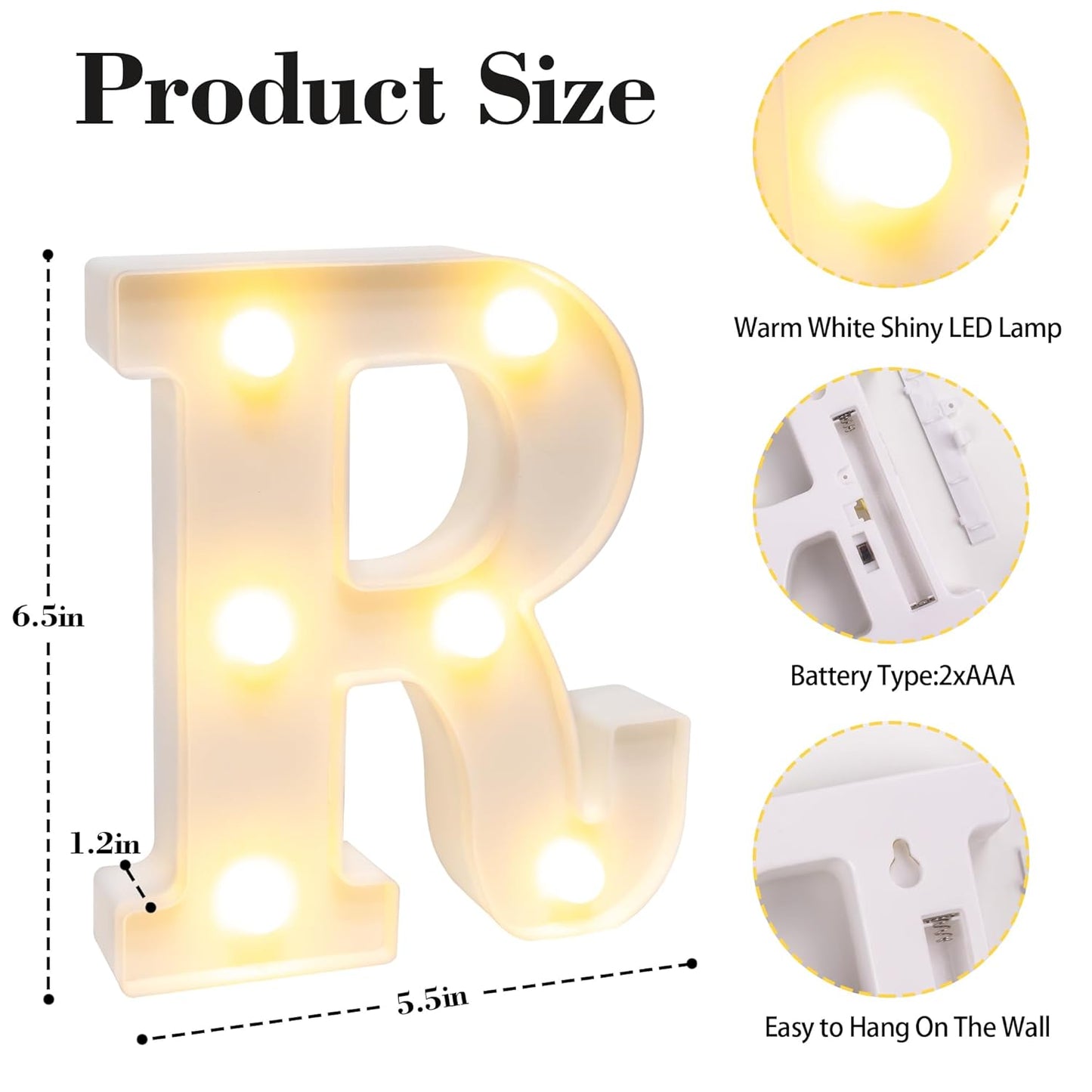 JUSTOTRY 6Pcs Mr & Mrs LED Light Up Letters, Shiny Freestanding Mr and Mrs Sign Lights for Marriage Anniversary Celebration Engagement Banquet Wedding Table Decoration (Warm White)