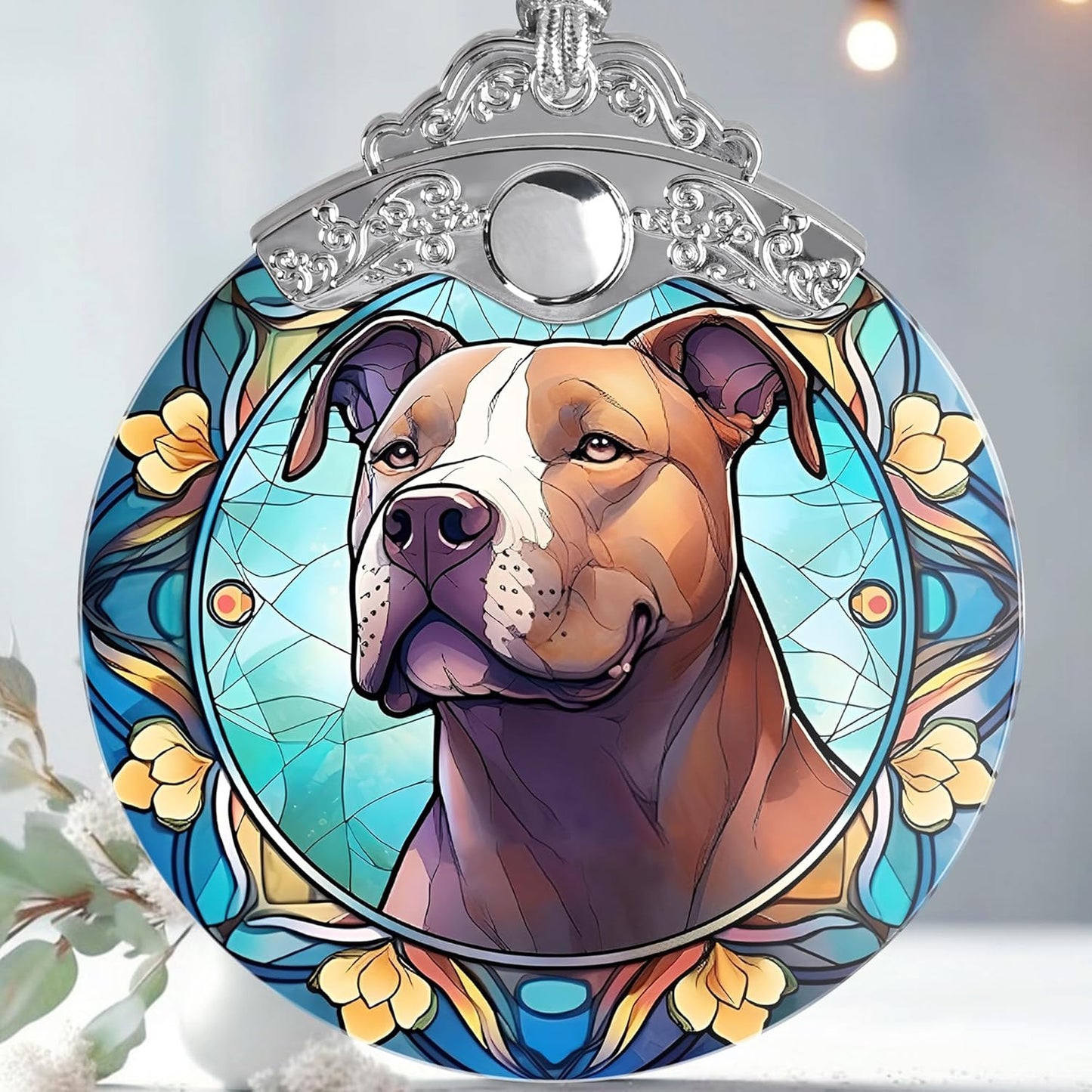 Minister: Female, Brown Ornament, Multi, Multi