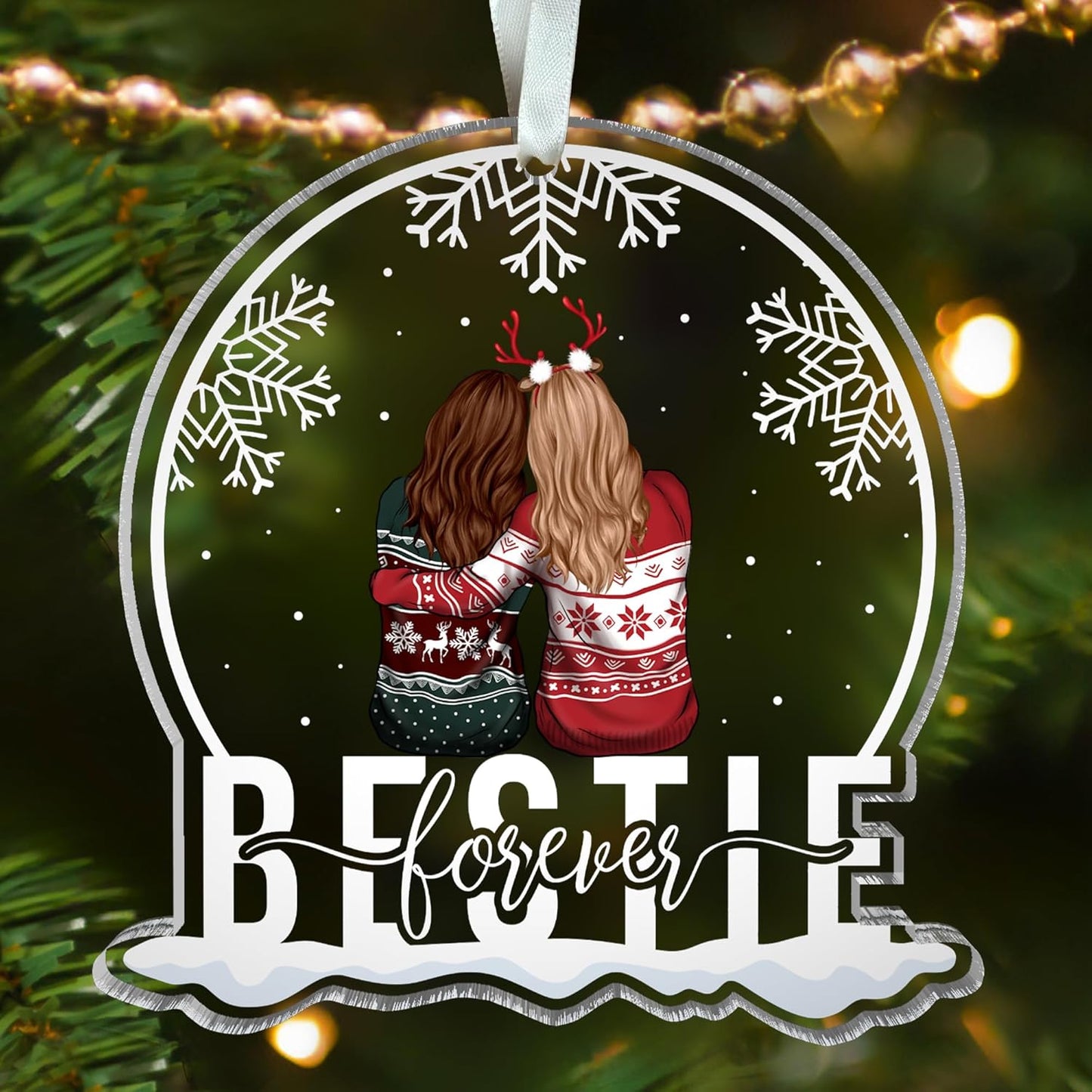 Minister: Female, Brown Ornament, Multi, Multi