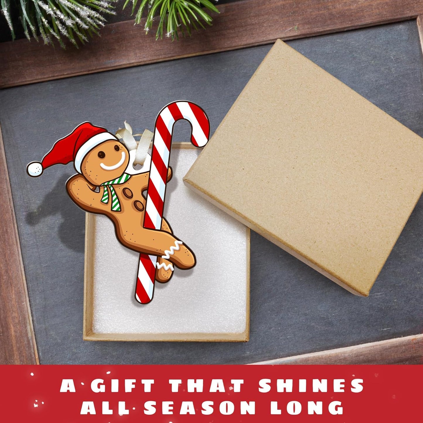 Funny Ornaments for Christmas Tree - Funny Ornaments - Gingerbread Ornament - Acrylic Ornament