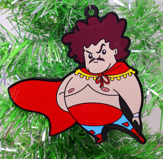 Nacho Libre Ornament - Robust Wrestler Chracter Ornament