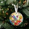 Hummingbird Colorful Ornament